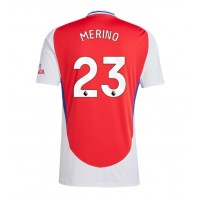 Arsenal Mikel Merino #23 Hjemmedrakt 2024-25 Kortermet